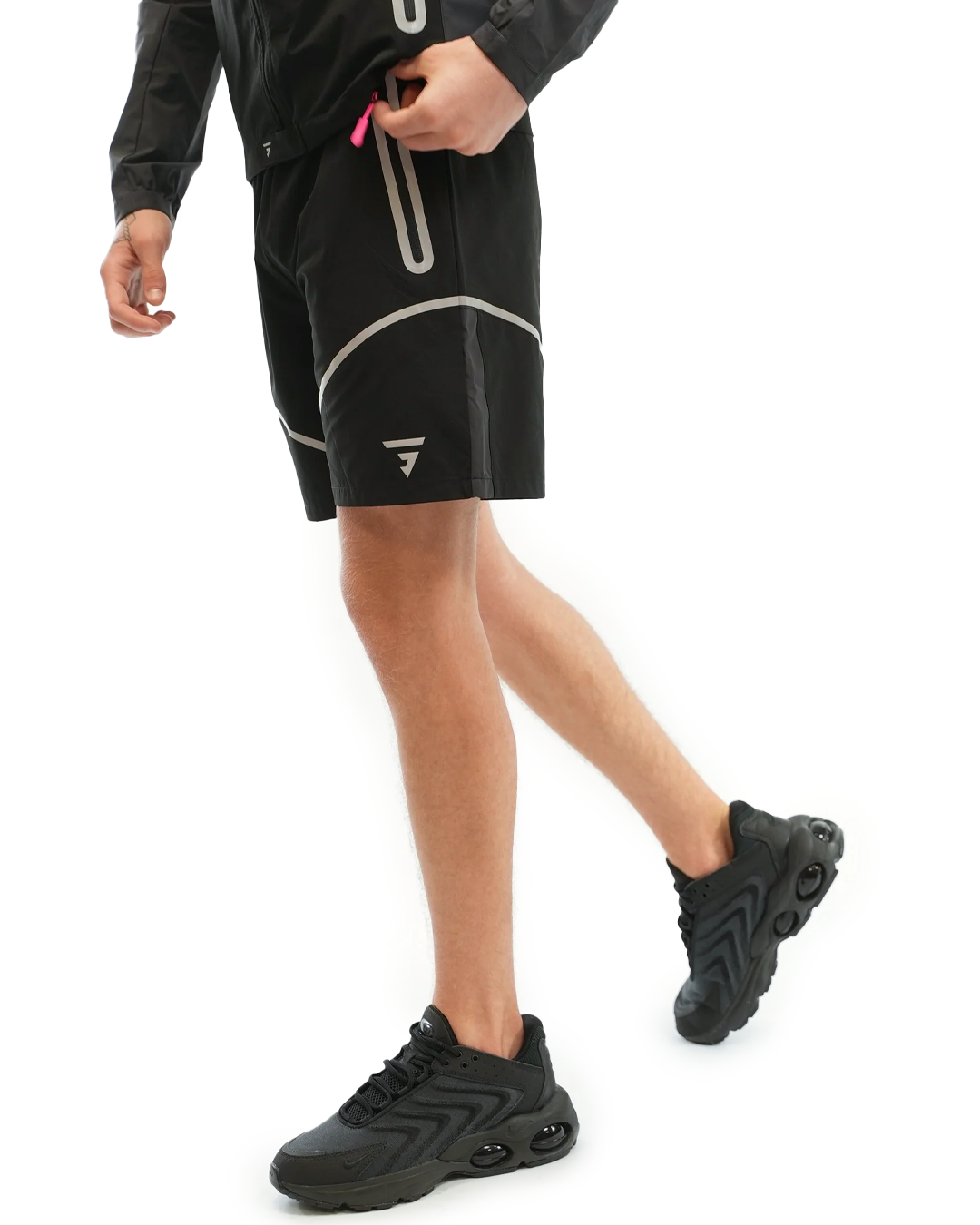 Reflect Shorts - Black/Pink/Charcoal