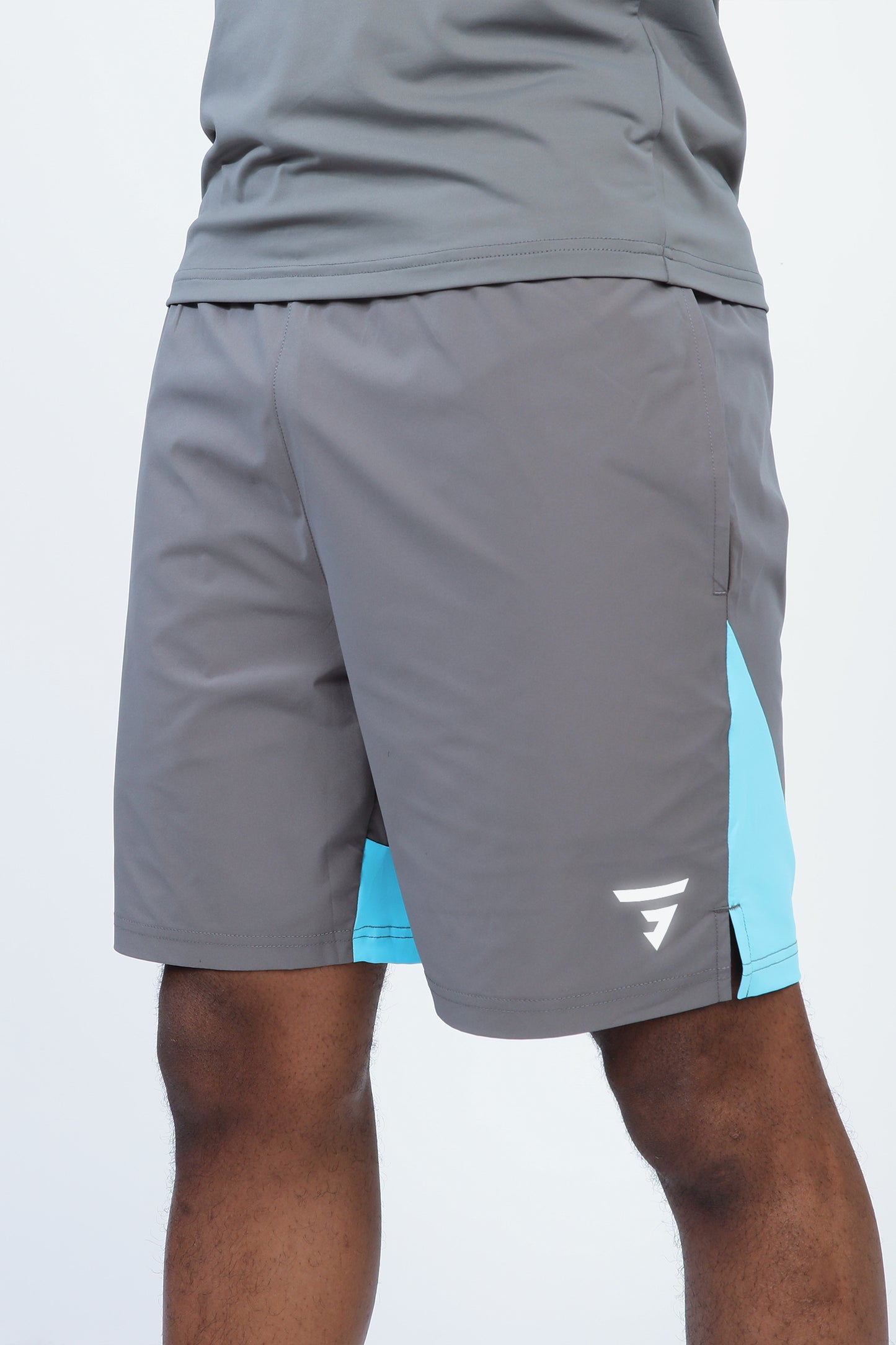 Pulse Shorts - Steel Grey/Ice Blue