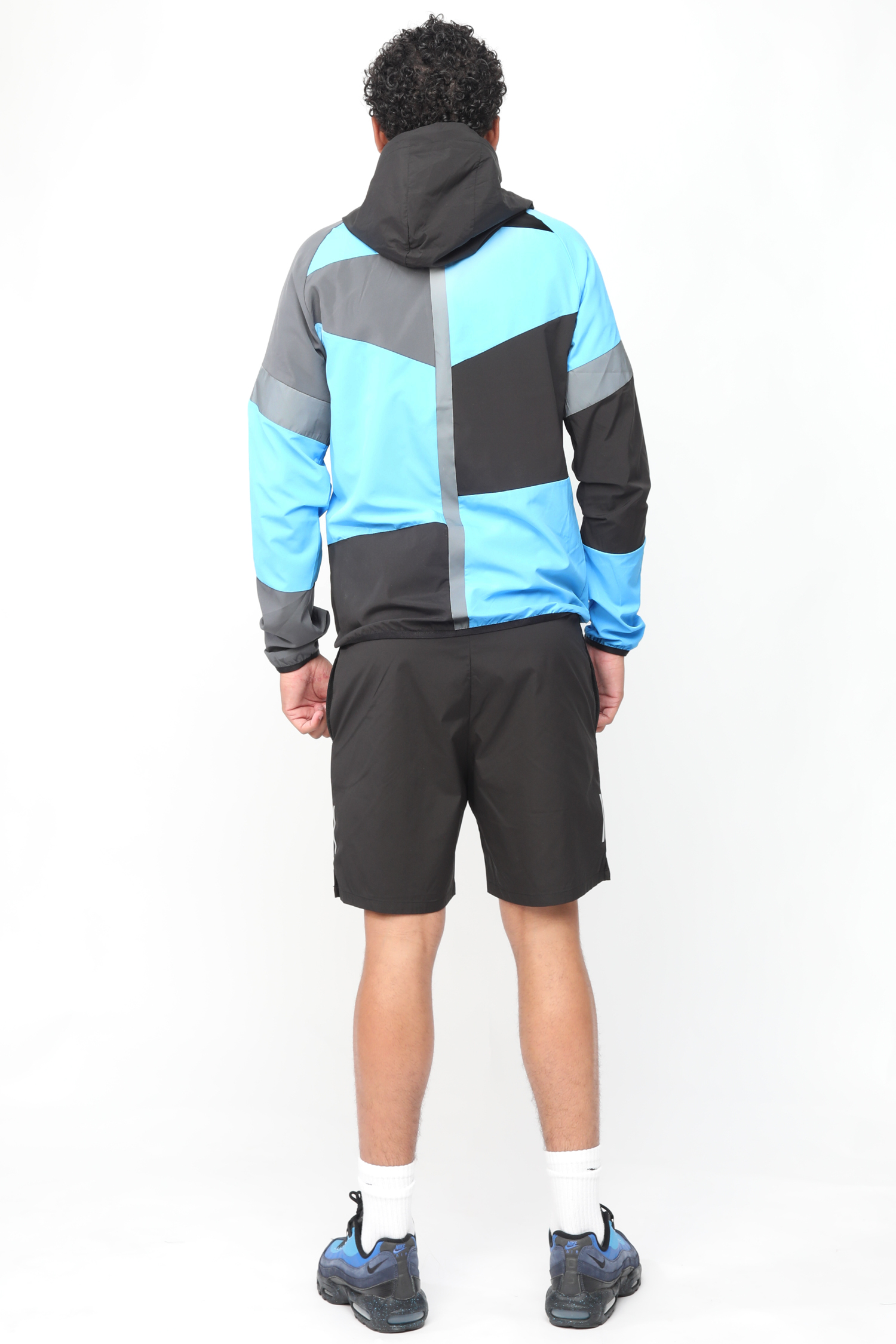 Panel Jacket - Black/Onyx/Blue