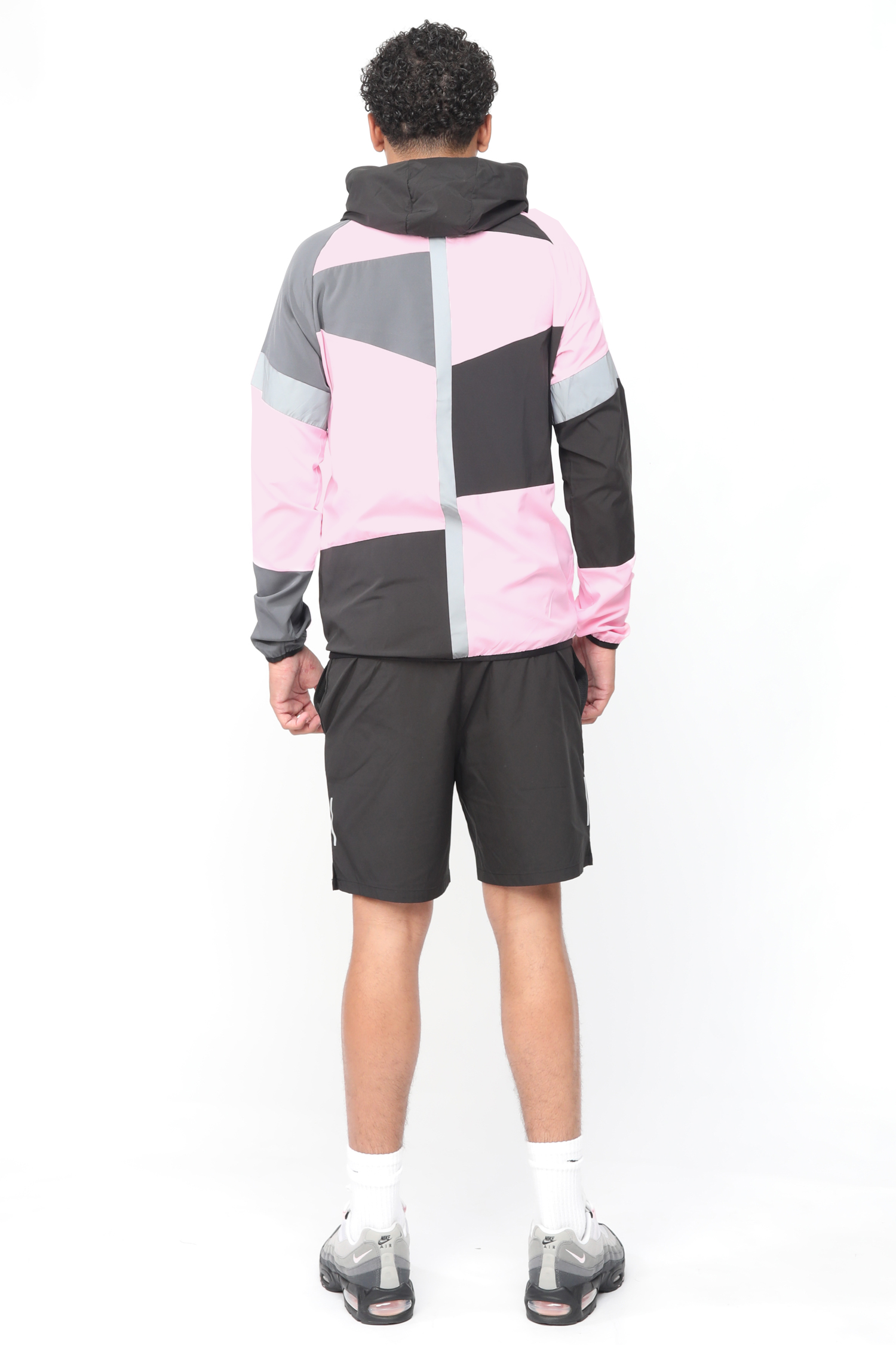 Panel Jacket - Black/Onyx/Pink Foam