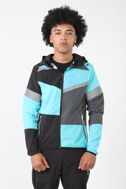 Panel Jacket - Black/Onyx/Blue