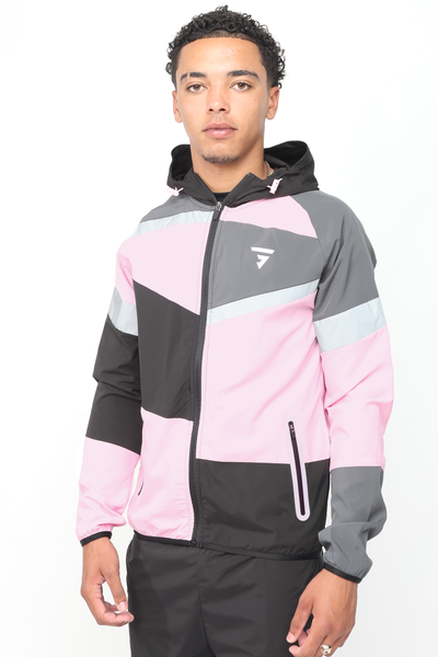 Panel Jacket - Black/Onyx/Pink Foam
