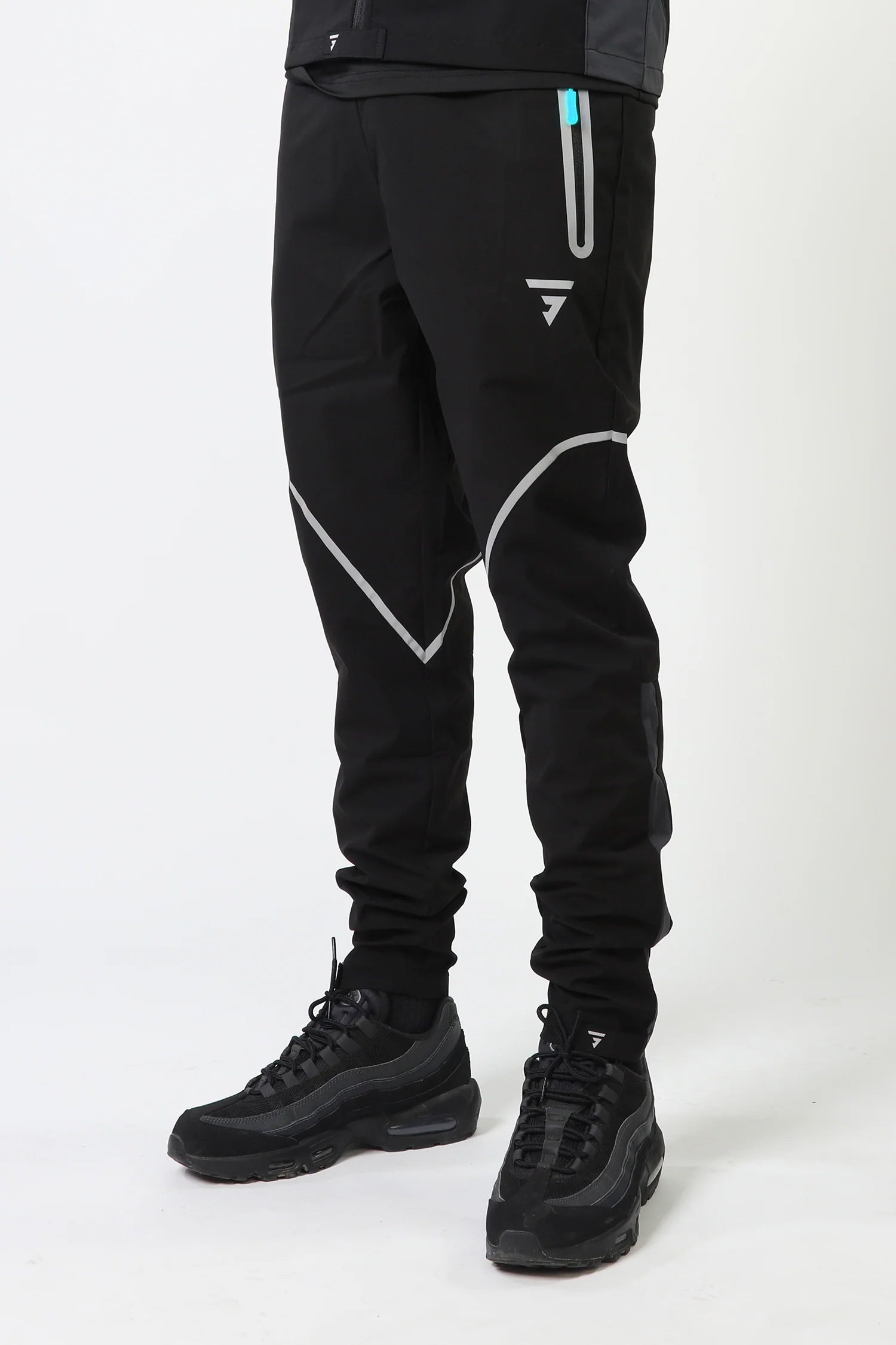 GRIID Reflect Pant - Black/Slate Grey/Aqua