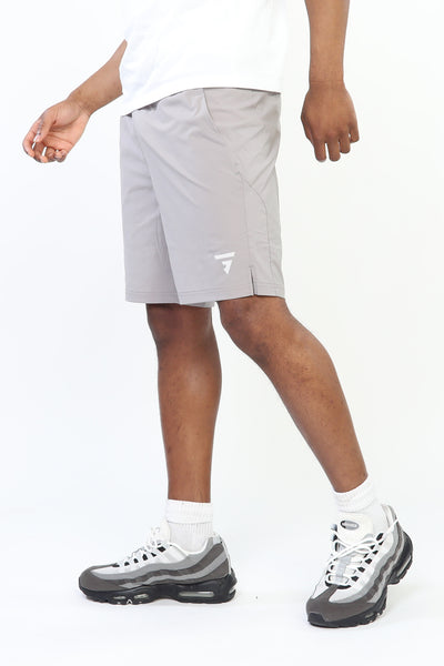 GRIID Trace Shorts - Platinum Grey